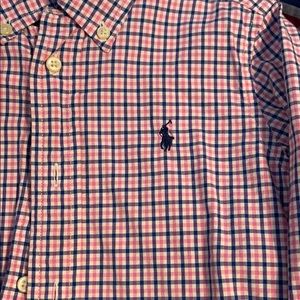 2 pc Boys 4t polo Ralph Lauren collar shirt